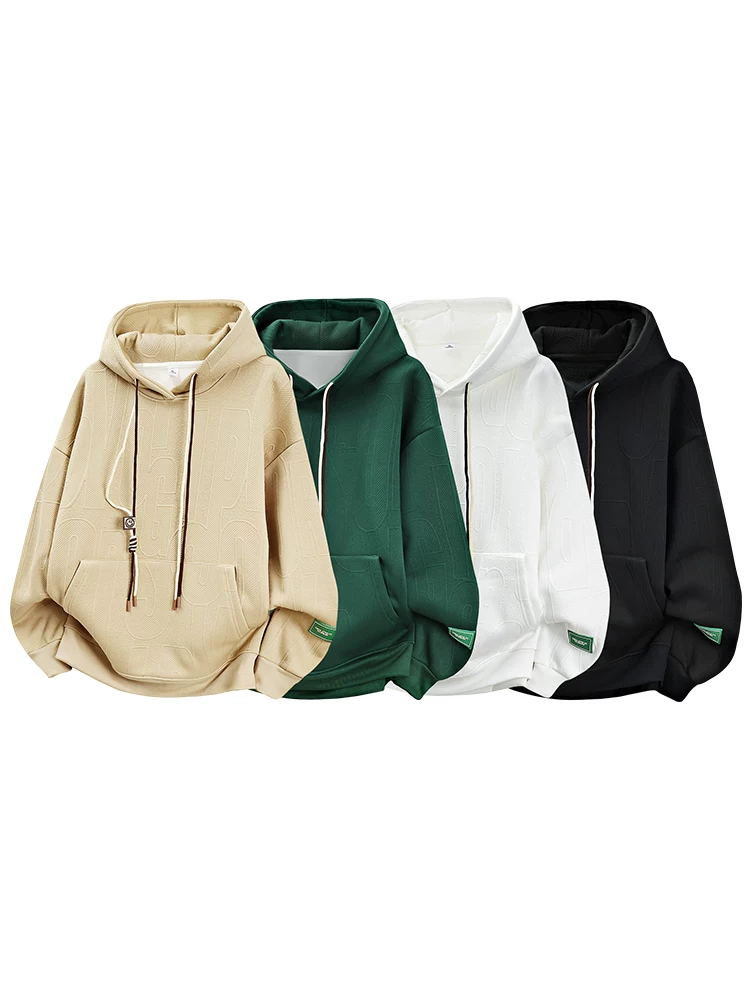 Áo len dệt kim có mũ trùm đầu kiểu Mỹ của Jeanswest dành cho nam, thương hiệu thời trang xuân thu, dáng rộng, cảm giác cao cấp.