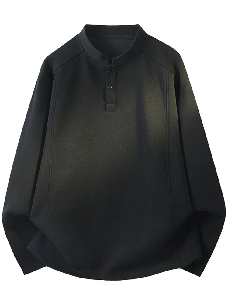 Áo sweatshirt nam Jeanswest 2026 kiểu Mỹ, màu trơn, chất liệu cao cấp, phong cách thời trang, dáng rộng, mặc xuân thu.