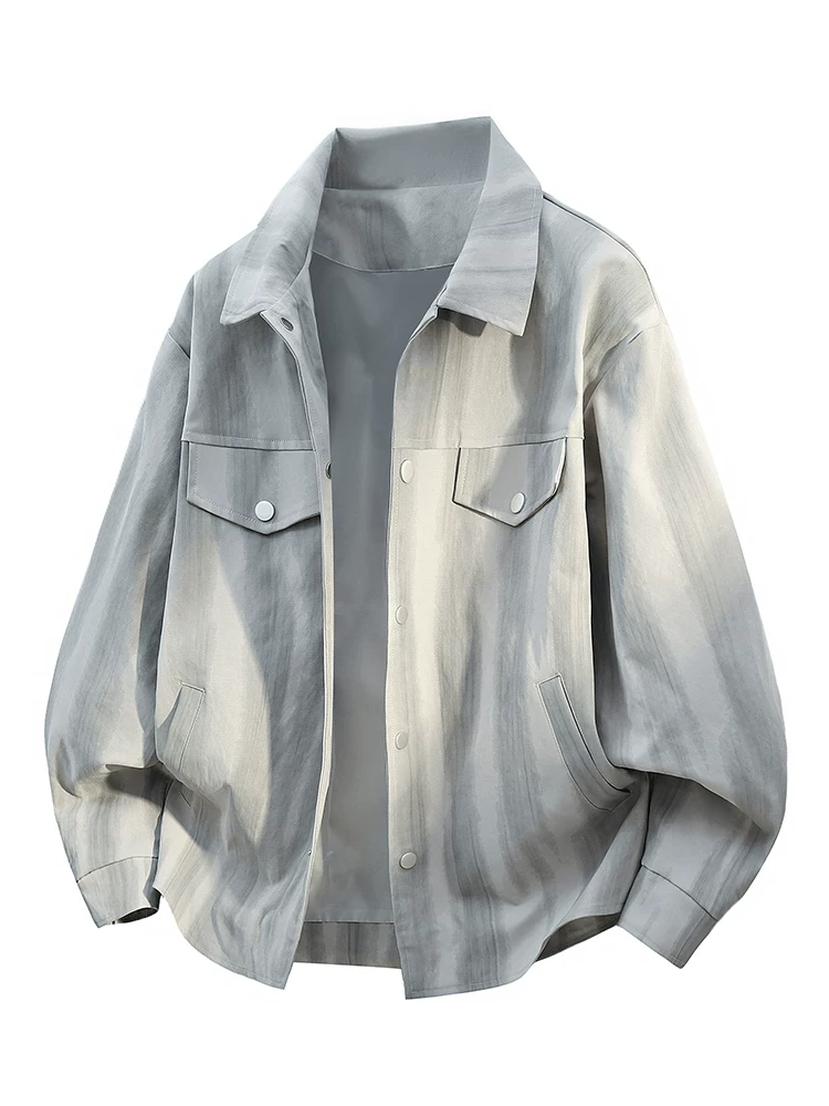 Áo khoác paisley phong cách retro Mỹ của Jeanswest dành cho nam, áo khoác ngoài thời trang mới mùa xuân thu 2026.