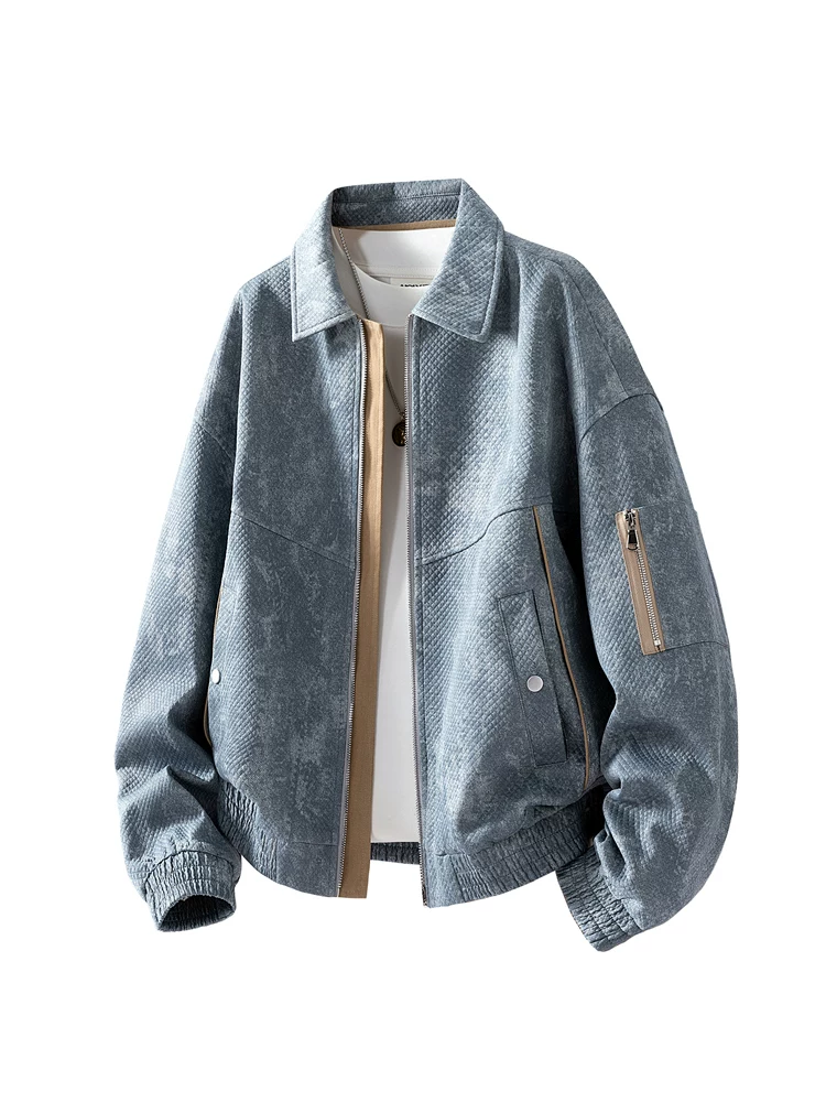 Áo khoác nam kiểu Mỹ Jeanswest, phong cách casual, dáng rộng, thời thượng, cao cấp, mẫu mới xuân thu 2026.