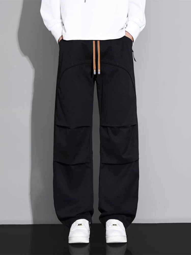 Quần công sở ống rộng kiểu Mỹ của Jeanswest dành cho nam, mùa xuân thu, thương hiệu thời thượng cao cấp, quần dài dáng rộng thoải mái, đa năng.