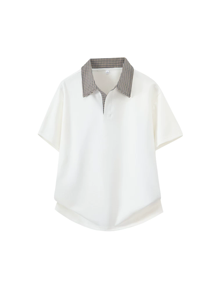 Áo polo nam Jeanswest kiểu Mỹ phối màu, thương hiệu thời trang cao cấp mùa hè, thoáng khí, thân thiện với làn da, dáng rộng, tay ngắn.