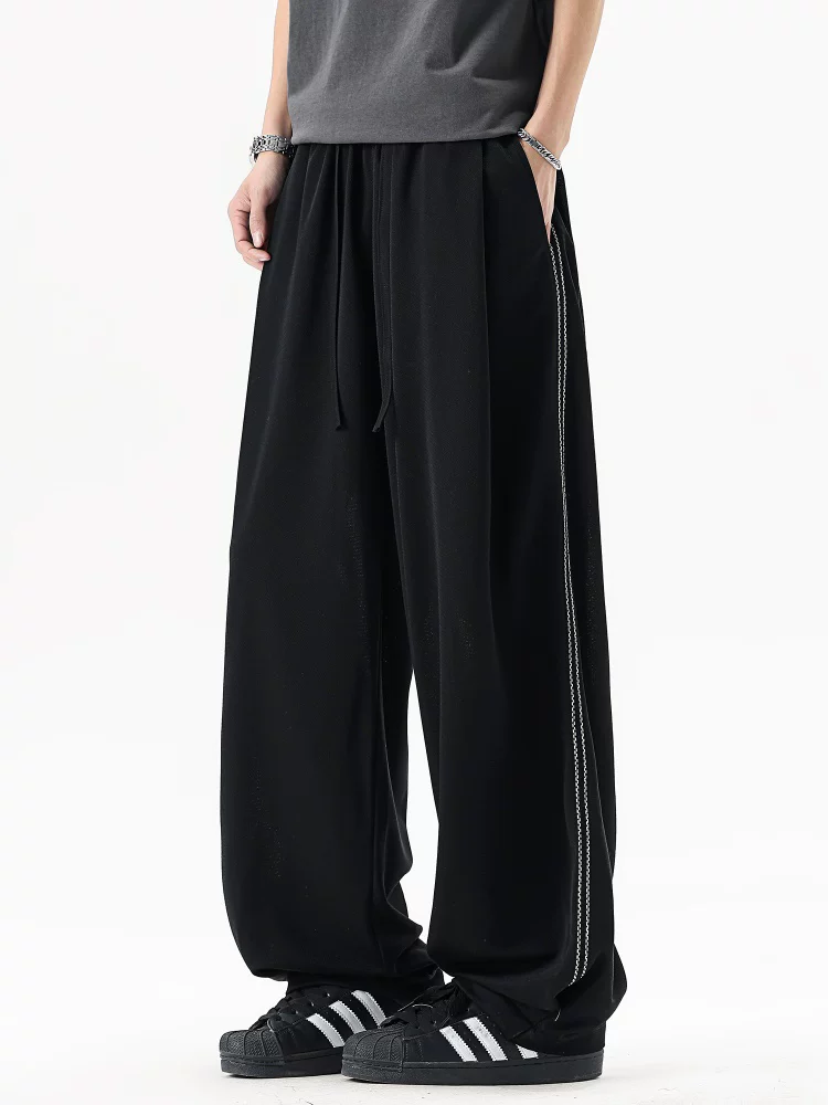 Quần dài dáng rộng kiểu Mỹ của Jeanswest dành cho nam, cảm giác cao cấp mùa hè, thân thiện với làn da, quần dài ống rộng thoáng khí.