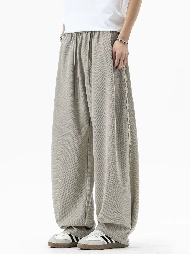 Quần dài dáng rộng kiểu Mỹ của Jeanswest dành cho nam, cảm giác cao cấp mùa hè, thân thiện với làn da, quần dài ống rộng thoáng khí.