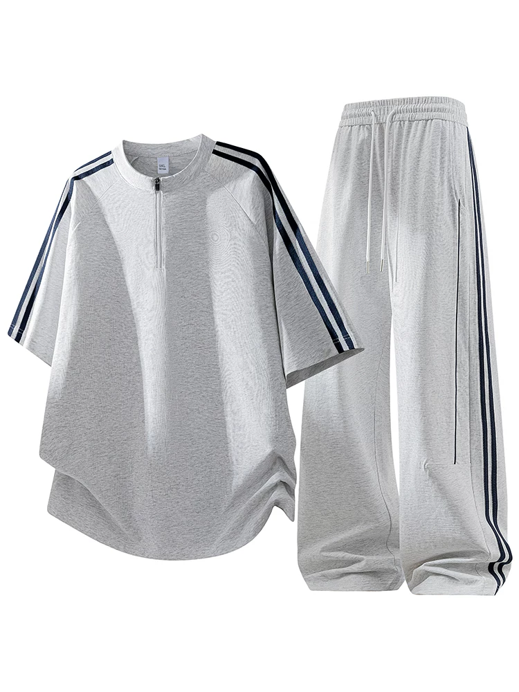 Áo thun nam tay lửng kiểu Mỹ Jeanswest, chất liệu thoáng khí, kiểu dáng rộng rãi, thời trang, phong cách thể thao, thích hợp cho mùa xuân hè.