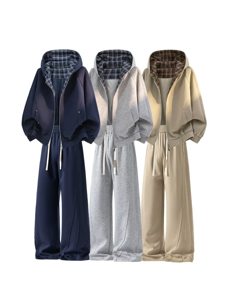 Bộ áo sweatshirt rộng rãi phong cách thường ngày của Jeanswest dành cho nam, mẫu mới xuân thu 2026, đa năng, hợp thời trang, thương hiệu cao cấp.