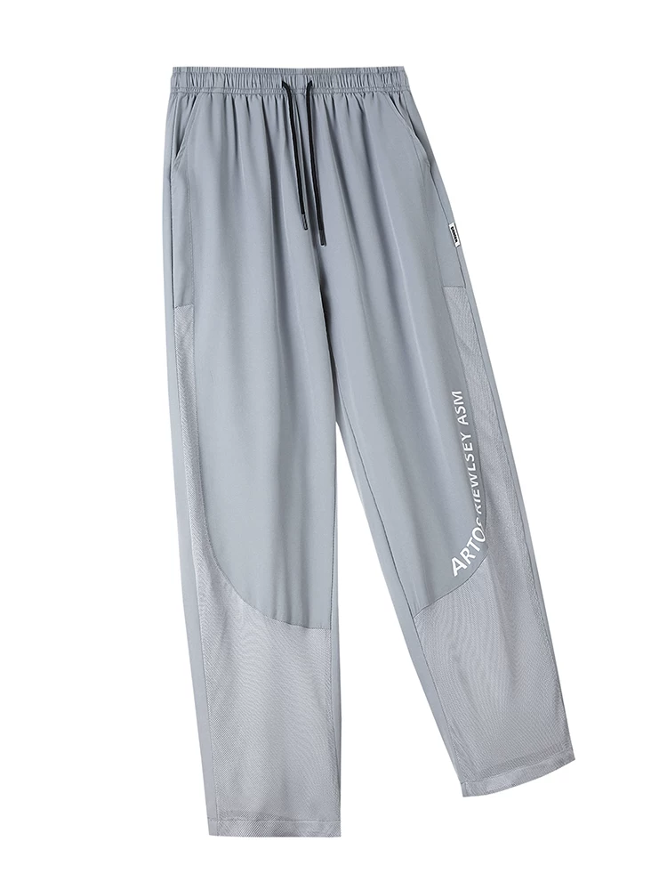 Quần dài nam Jeanswest chất liệu lụa đá thoáng khí, kiểu dáng thẳng, phong cách thường ngày, cao cấp, nhanh khô, thân thiện với da, mùa hè.