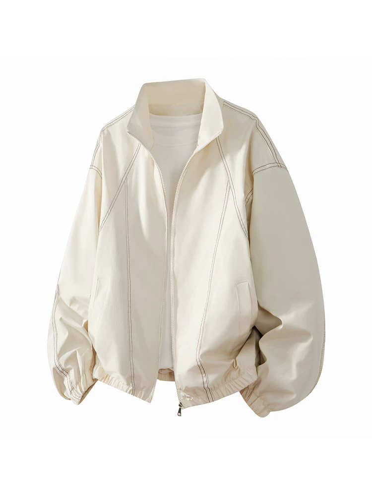 Áo khoác nam Jeanswest dáng rộng, cổ điển, phong cách mới xuân thu 2026, thương hiệu cao cấp, thời thượng, áo khoác ngoài sành điệu và cá tính.