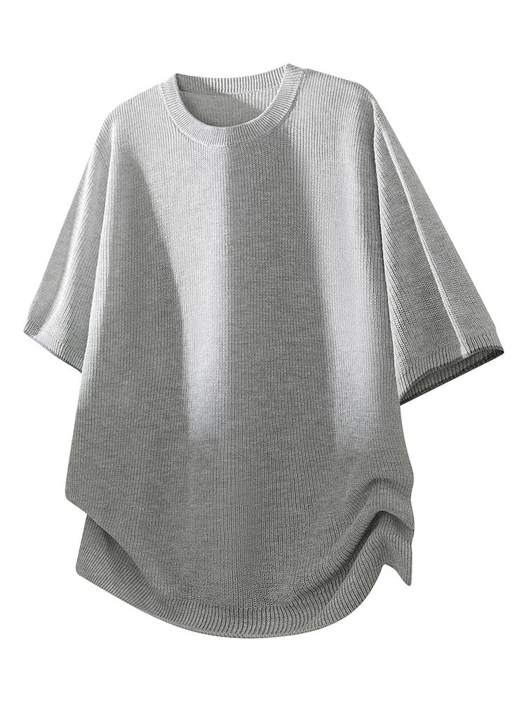 Áo thun nam chất liệu Lyocell linen dệt kim kiểu Mỹ của Jeanswest, mẫu mới hè 2026, kiểu dáng rộng rãi, thoáng khí, tay ngắn.