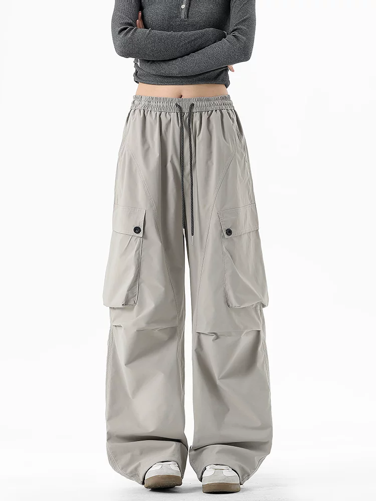 Quần công sở ống rộng cao cấp Jeanswest dành cho nam, quần dài dáng rộng phong cách Mỹ thời thượng mùa xuân thu, quần dài đa năng thông thường.