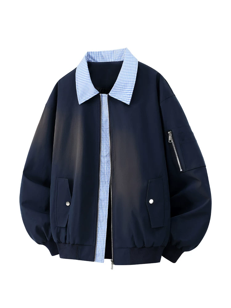 Áo khoác nam Jeanswest kiểu Mỹ phối màu, thương hiệu thời trang xuân thu, cao cấp, sành điệu, đa năng.