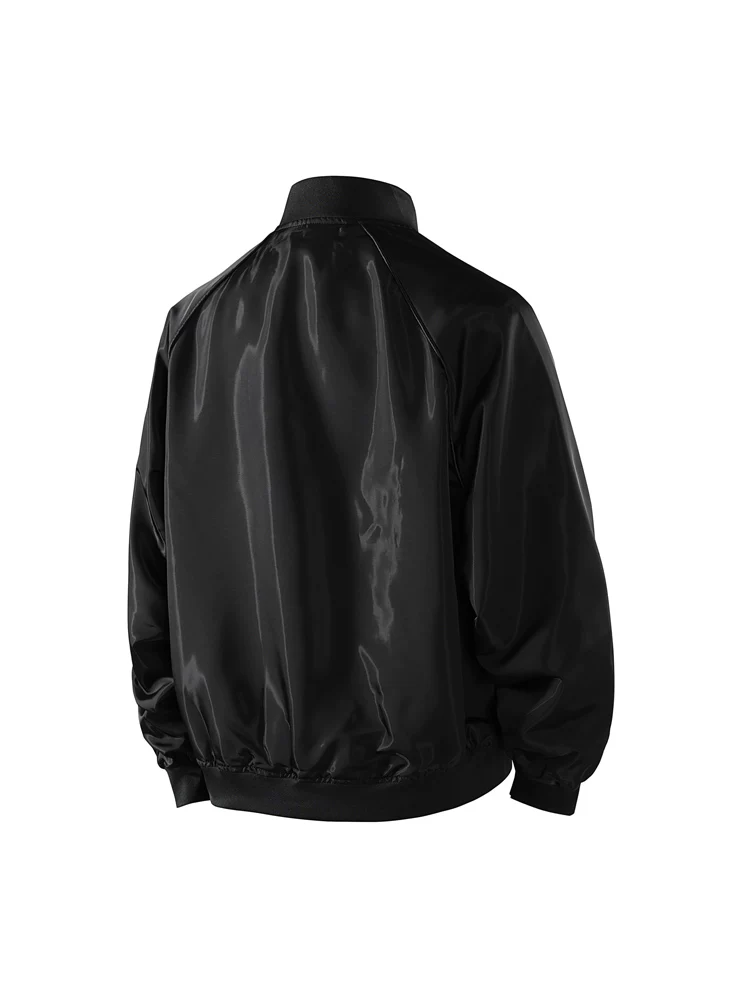 Áo khoác cổ đứng thương hiệu thời trang mới của Jeanswest dành cho nam, áo khoác bóng chày cao cấp phong cách Mỹ thường ngày mùa xuân thu.