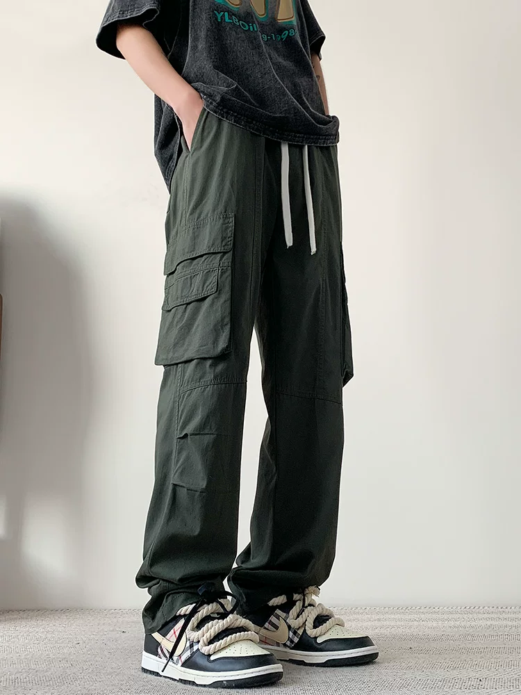 Quần dài chất liệu cotton nguyên chất Jeanswest dành cho nam, kiểu dáng rộng rãi, thời trang thu đông, thương hiệu nổi tiếng, chất liệu dày dặn, lót lông cừu.