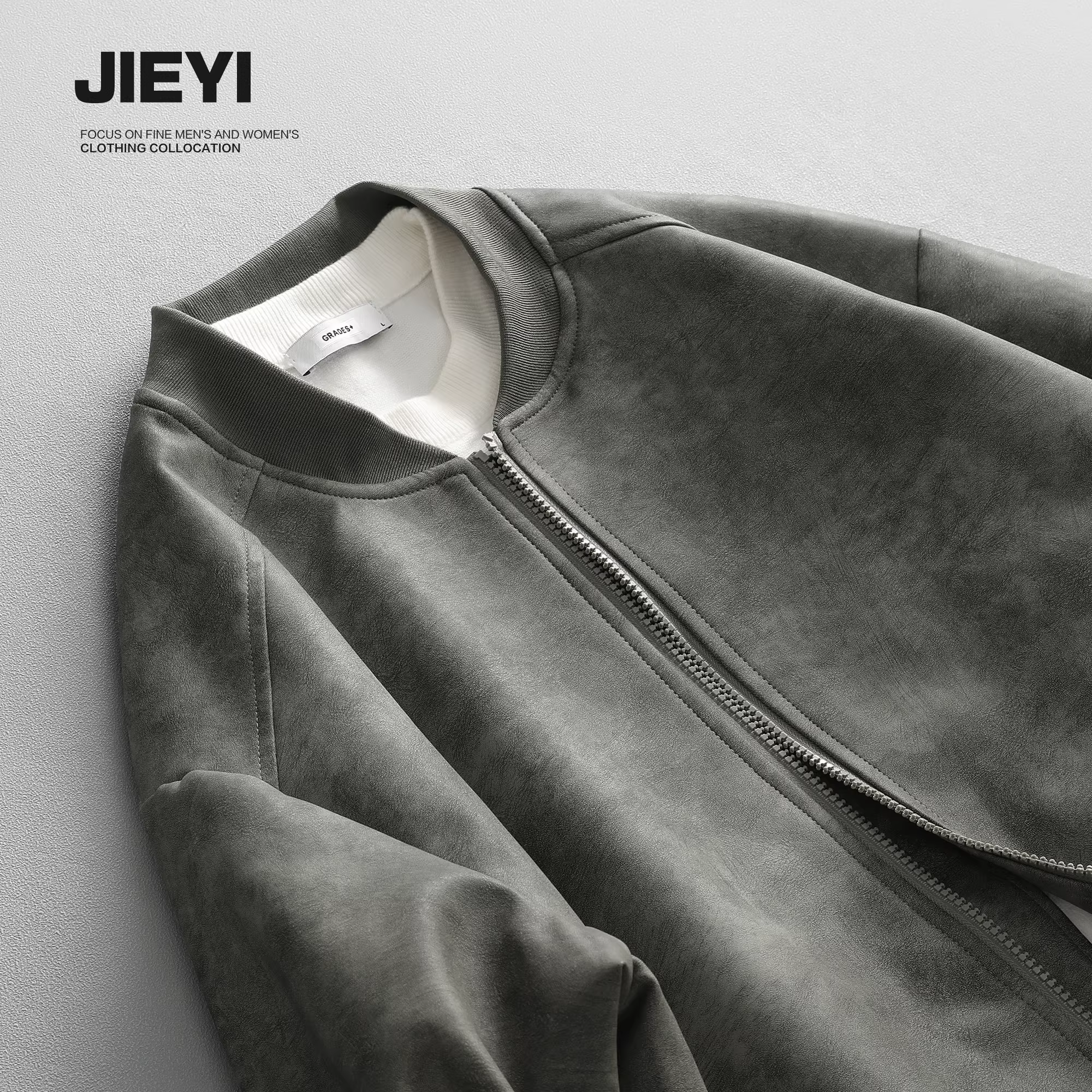 Áo khoác da PU kiểu Mỹ thời trang đường phố nam, kiểu dáng cổ điển, ngắn, phong cách vintage.