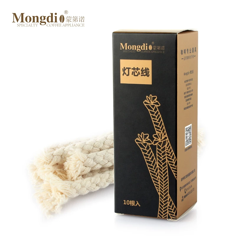 Bấc cồn Mongdio, bấc đặc biệt dành cho bình hút và bình kiểu Bỉ, 10 miếng, bộ phụ kiện pha cà phê