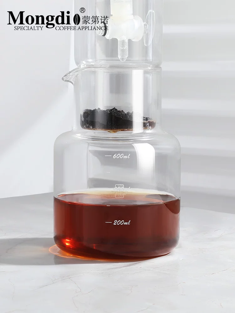 Bình pha cà phê đá bằng thủy tinh Mongdio, bình pha cà phê lạnh, bình lọc cà phê đá, bình pha cà phê lạnh, bình giữ lạnh pha cà phê lạnh