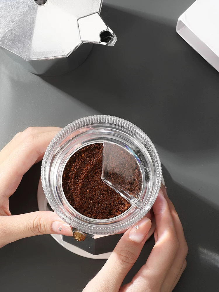 Mongdio Moka pot nhà phân phối bột cà phê tamper thu gom bột cà phê nhà phân phối phụ kiện dụng cụ pha cà phê
