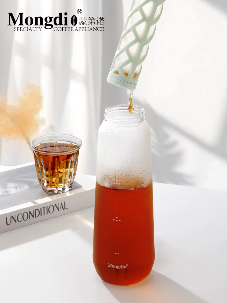 Bình pha cà phê lạnh Mongdio, cốc pha cà phê lạnh, bình pha cà phê lạnh dung tích lớn, bình thủy tinh pha cà phê lạnh, bình đá nhỏ giọt