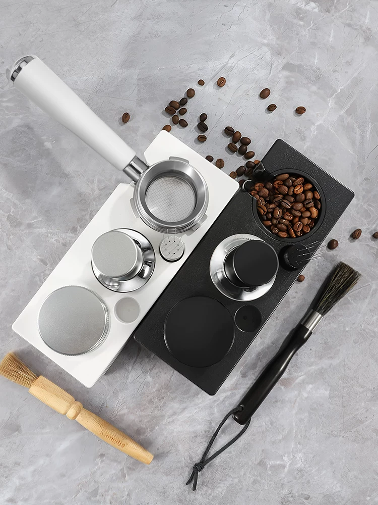Bộ phân phối đế ép cà phê Mongdio kèm dụng cụ ép và đế phụ kiện máy pha cà phê 51/53mm