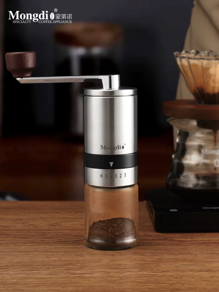 Máy xay cà phê bằng tay Mongdio Máy xay cà phê bằng tay cầm tay Máy xay cà phê bằng tay cầm tay