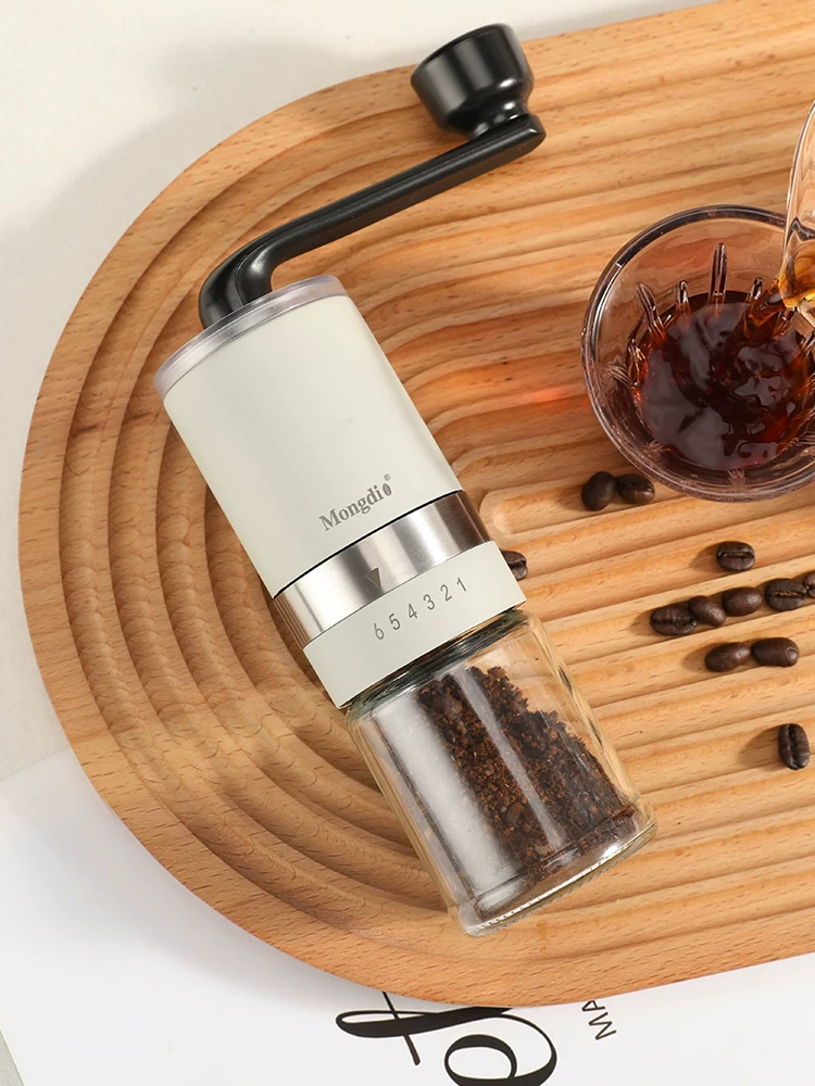 Máy xay cà phê thủ công Mongdio, máy xay hạt cà phê gia đình nhỏ, máy pha cà phê thủ công, thiết bị pha cà phê