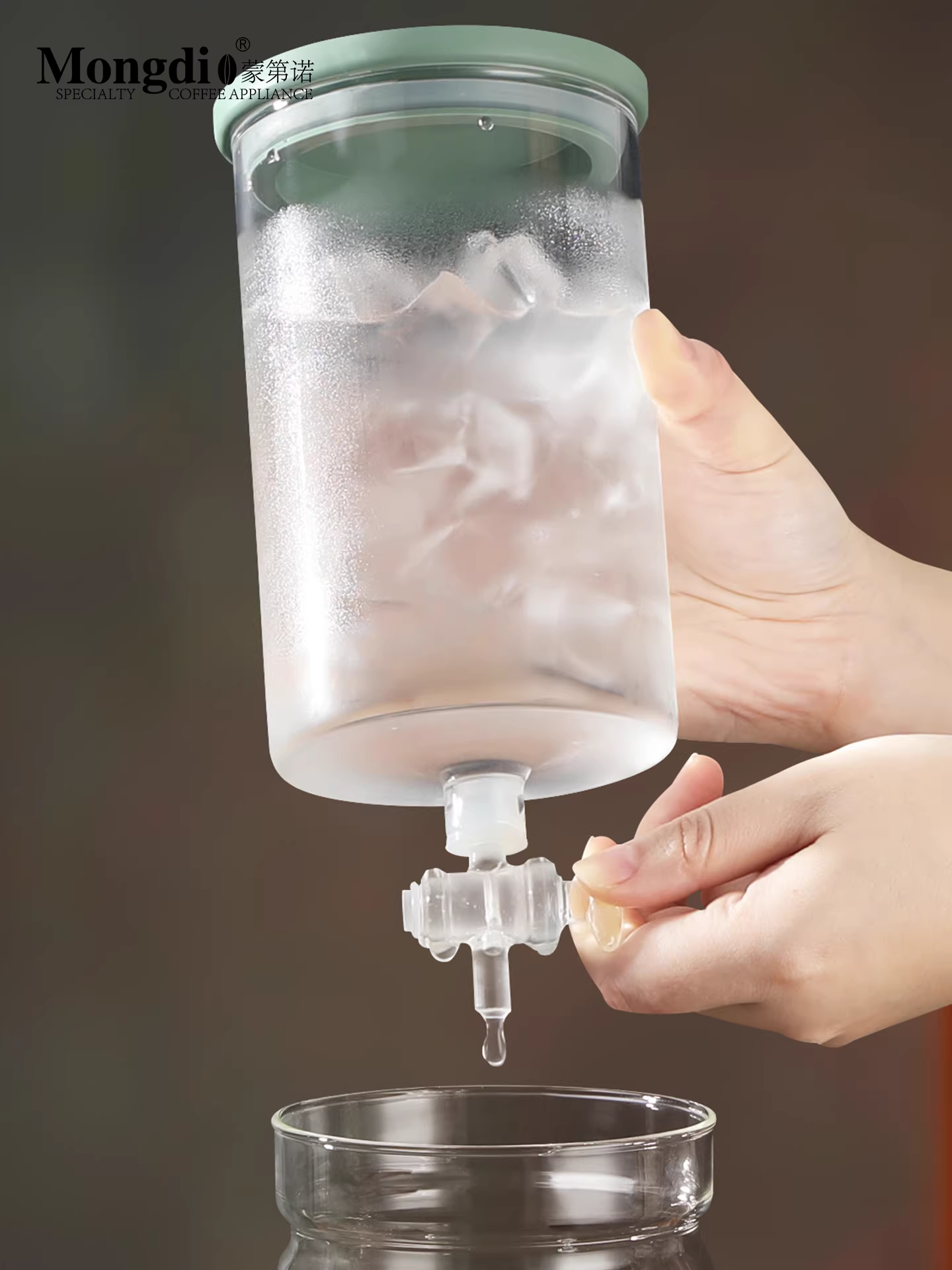 Máy pha cà phê nhỏ giọt bằng đá Mongdio, bình nhỏ giọt đá, bình pha cà phê lạnh, máy pha cà phê lạnh, bình pha cà phê đá kiểu nhỏ giọt, thiết bị pha cà phê