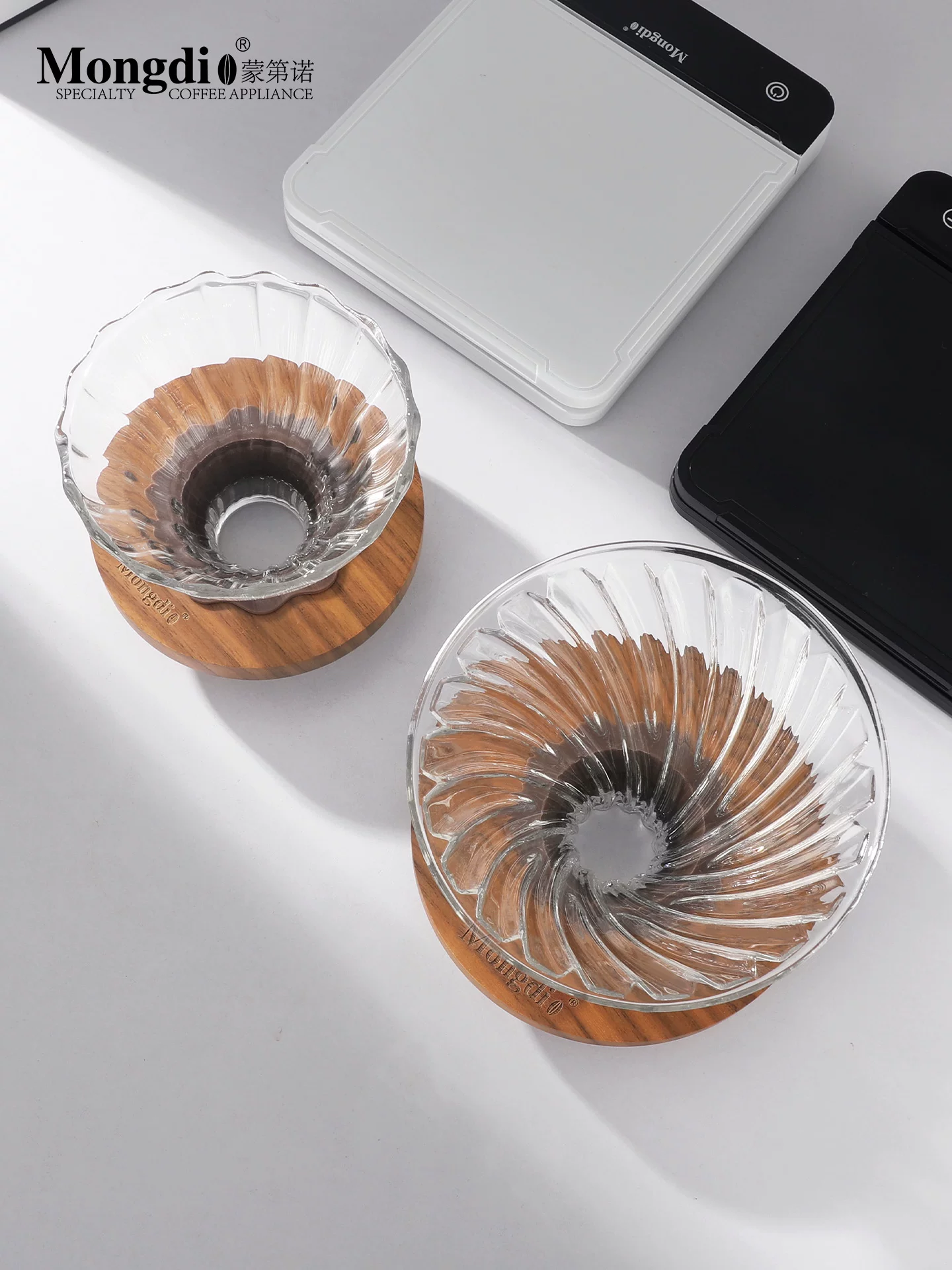 Bộ dụng cụ pha cà phê thủ công Mongdio, cốc lọc cà phê, cốc chiết xuất, cốc lọc v60, bộ dụng cụ pha cà phê thủ công