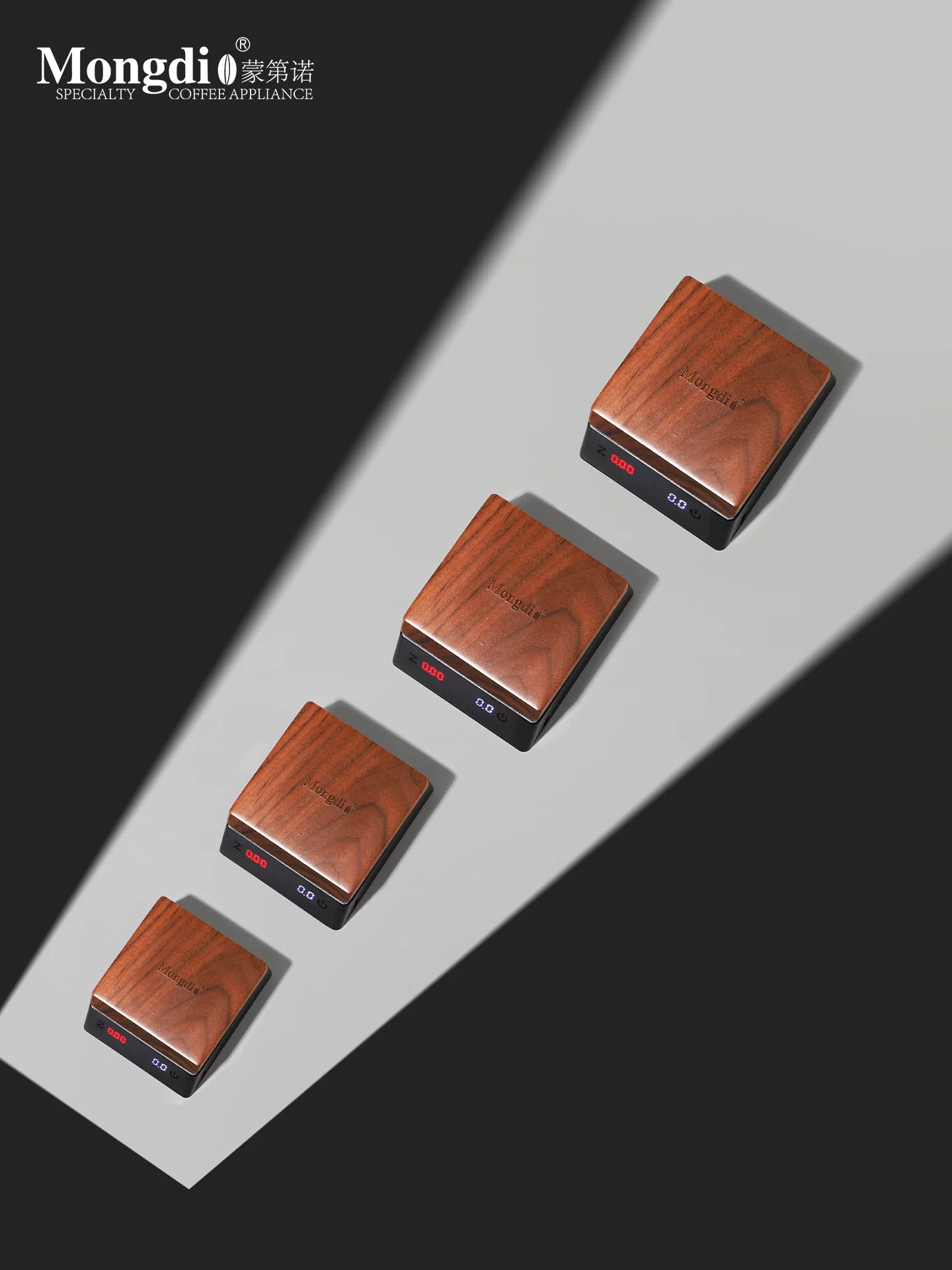 Cân kỹ thuật số cà phê Mongdio, cân cà phê espresso, cân kỹ thuật số đặc biệt dành cho cà phê pha thủ công, cân cà phê thông minh mini