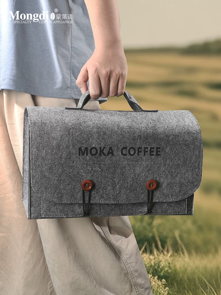 Bộ ấm pha cà phê thủ công Mongdio, thiết bị pha cà phê ngoài trời, máy pha cà phê di động, dụng cụ pha cà phê du lịch