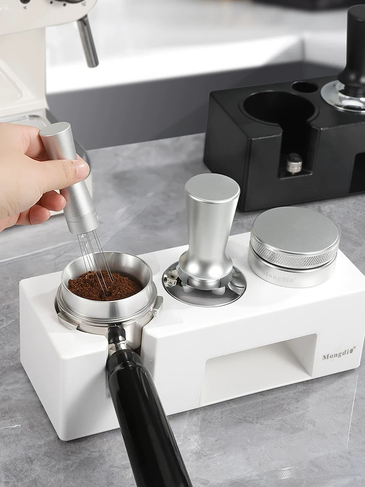Bộ đế ép cà phê phụ kiện máy pha cà phê búa ép cà phê hai trong một bộ ba món 51/58mm