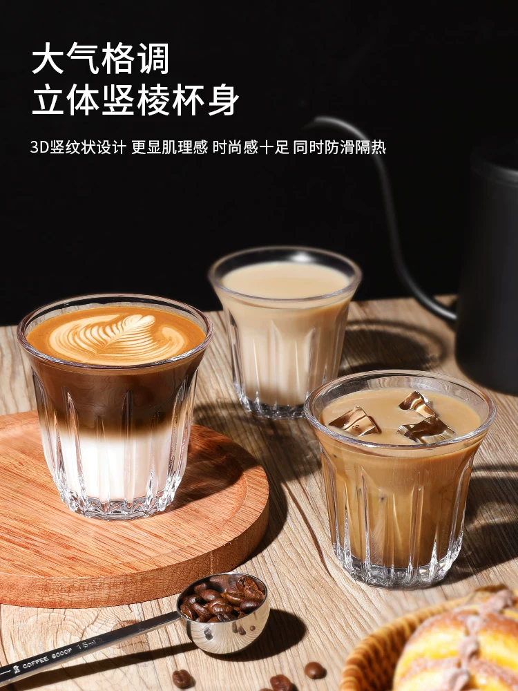 Ly cà phê Mongdio, ly cà phê bẩn, ly cà phê đá, ly latte đá Mỹ, ly bomber nhỏ sọc trắng Úc