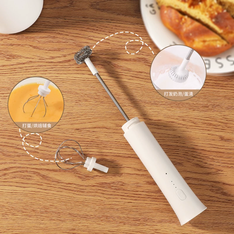 Máy tạo bọt sữa cà phê Mongdio, máy tạo bọt sữa, máy tạo bọt sữa bằng điện, que khuấy cầm tay