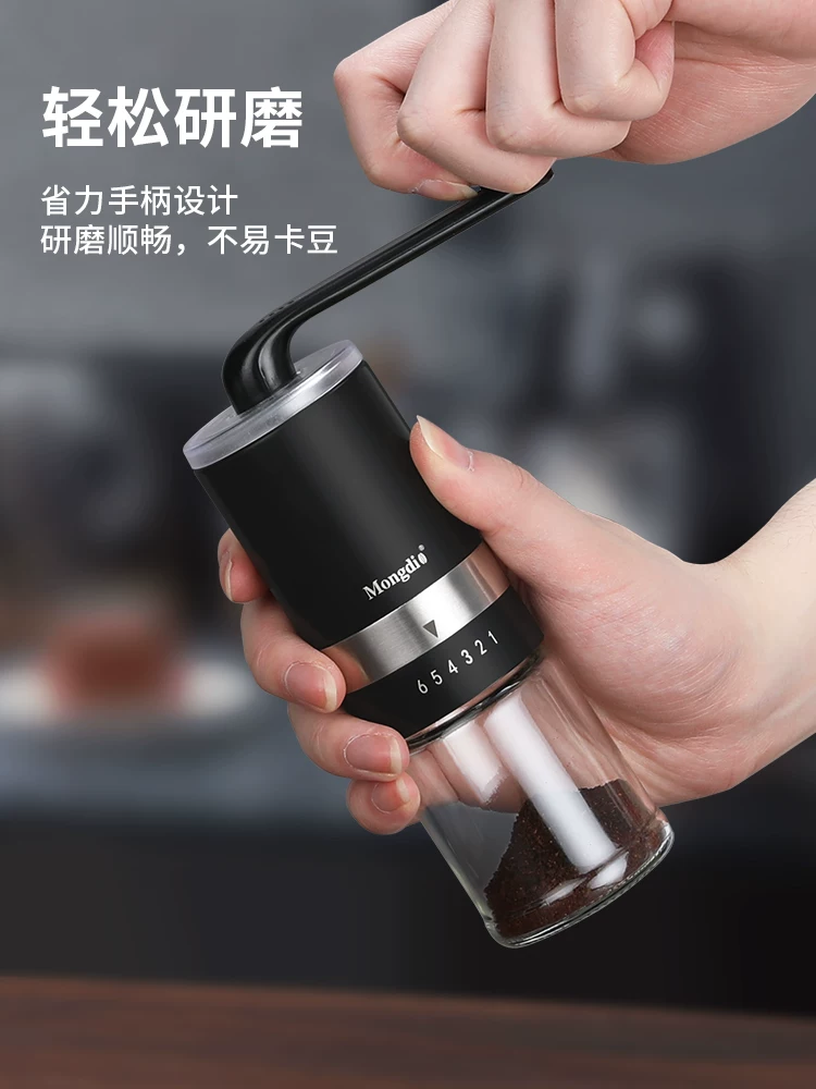 Máy xay cà phê quay tay Mongdio Máy xay cà phê bằng tay Máy xay cà phê bằng tay Dụng cụ xay cà phê bằng tay