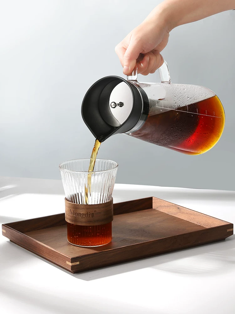 Bình pha cà phê lạnh Mongdio dung tích lớn, bình giữ lạnh pha cà phê lạnh, bình pha cà phê lạnh bằng thủy tinh, bình pha cà phê lạnh bằng phương pháp nhỏ giọt đá