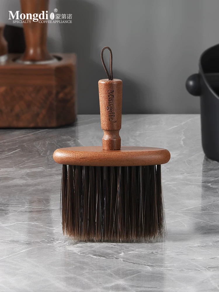 Bàn chải làm sạch bột cà phê Mongdio, bàn chải làm sạch quầy bar trên bàn, bàn chải quét bột, bàn chải máy pha cà phê, bàn chải bã cà phê.