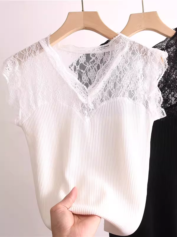 Hàng thanh lý quần áo xuất khẩu nữ có mác cắt, phối ren, áo camisole đính hạt, áo lót cao cấp chất liệu dệt kim.