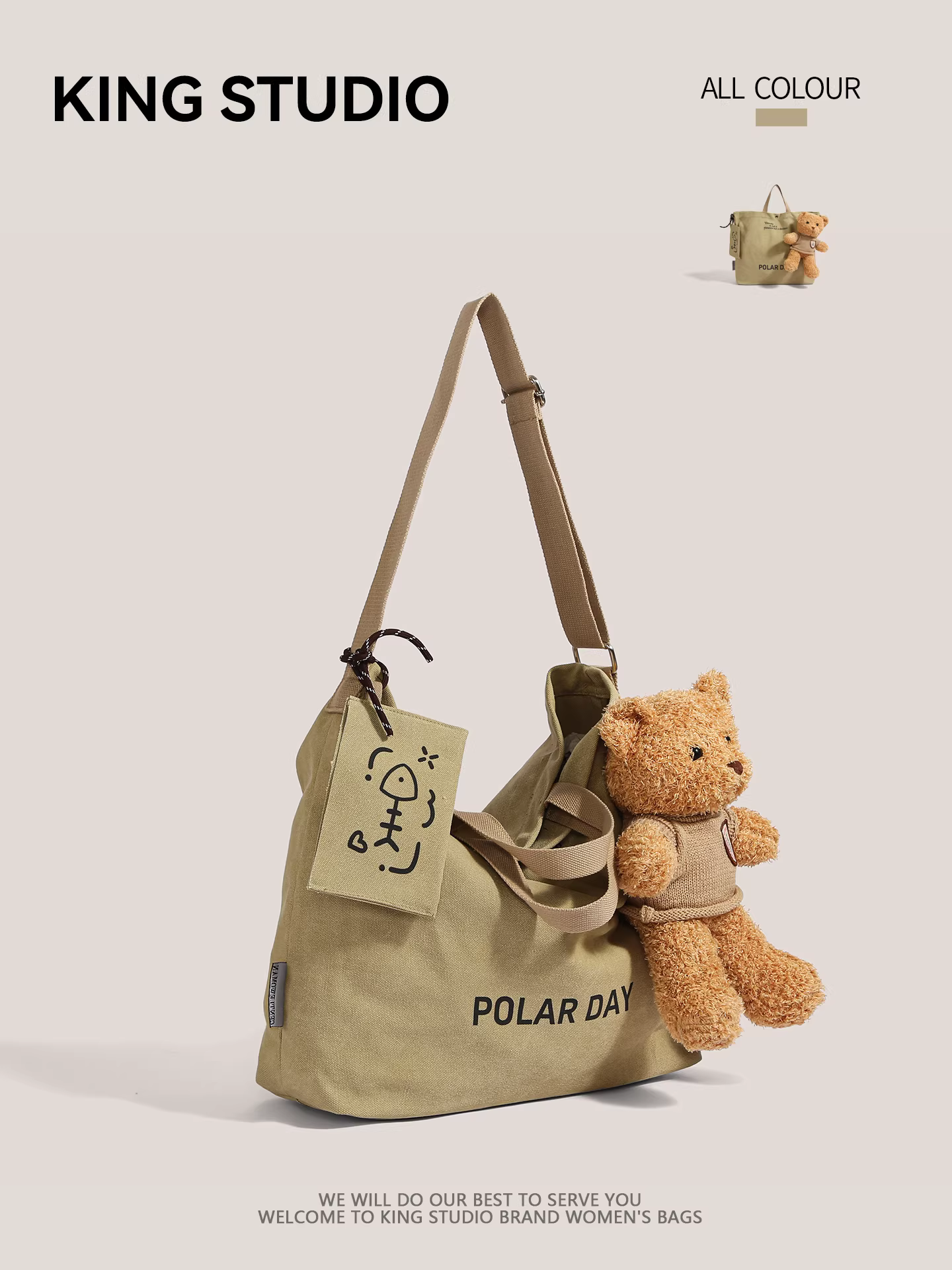 Túi tote vải bố cỡ lớn phong cách Hàn Quốc dành cho nữ, mẫu mới 2025, thời trang, đa năng, tiện dụng, đeo vai, đi làm