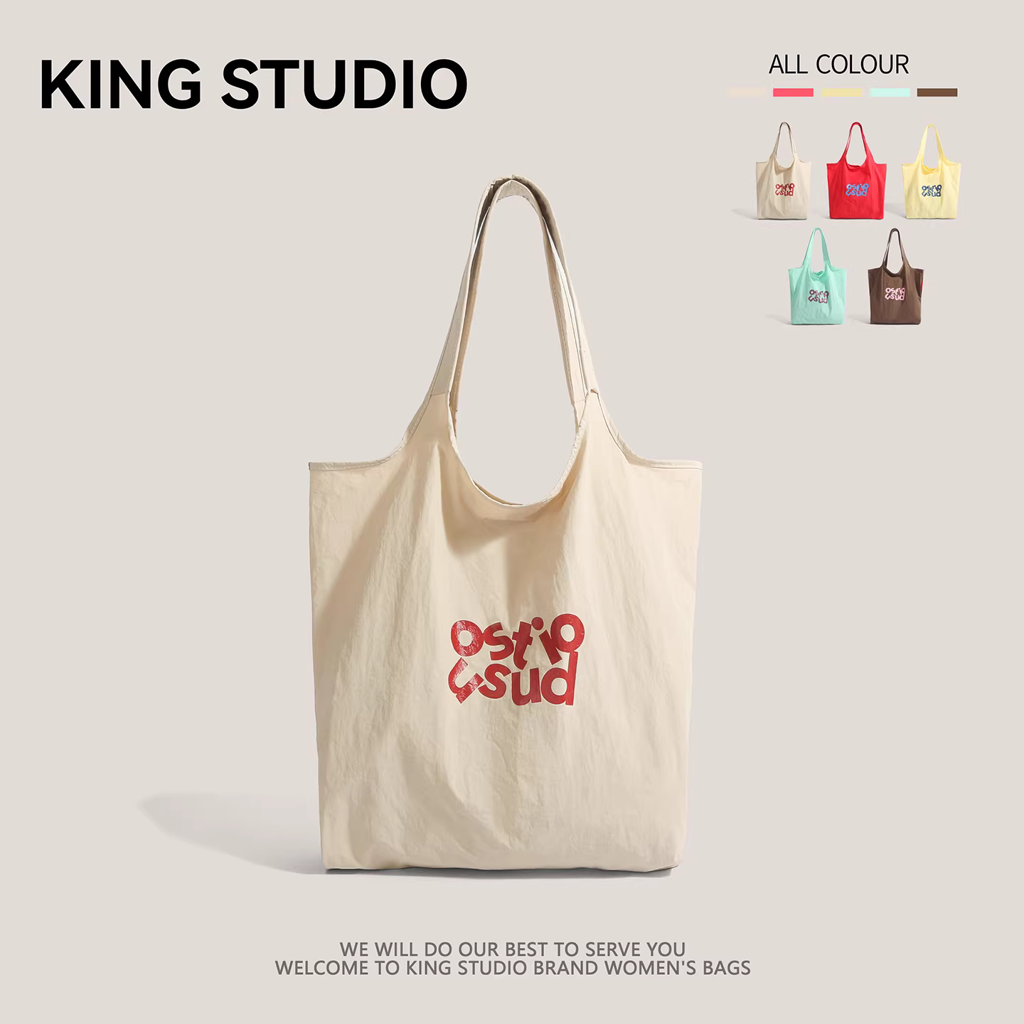 Túi vải bố thiết kế độc đáo dành cho nữ, mẫu mới hè 2025, túi đeo vai đa năng, phù hợp cho học sinh đi học và đi làm.