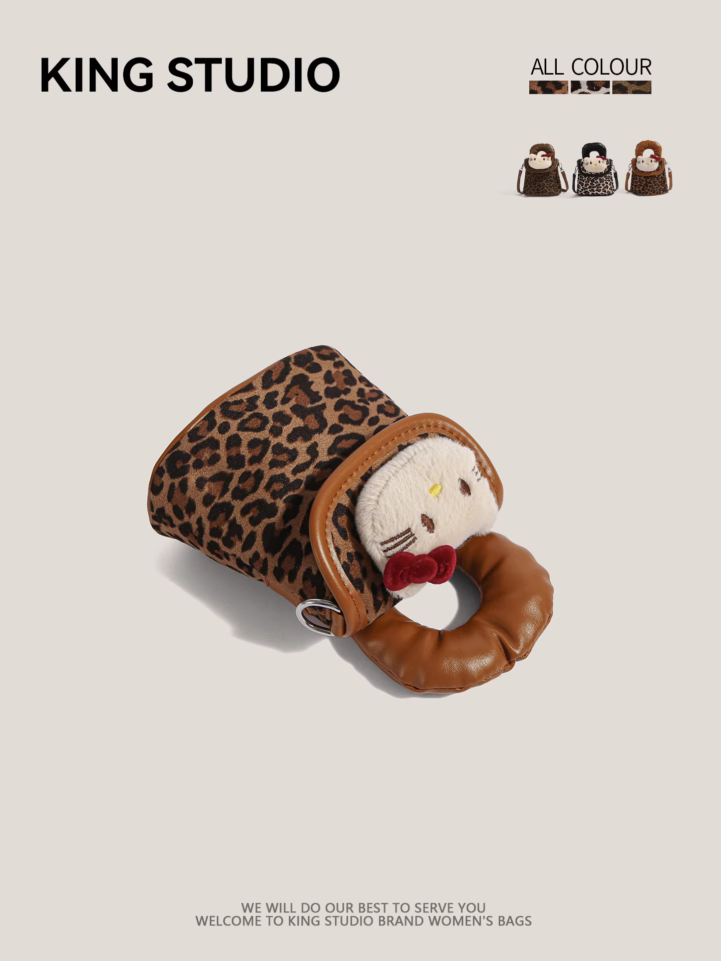 Túi xách Hello Kitty dễ thương dành cho nữ 2025, mẫu hoạt hình Hello Kitty mini đeo vai, đeo chéo, đựng điện thoại