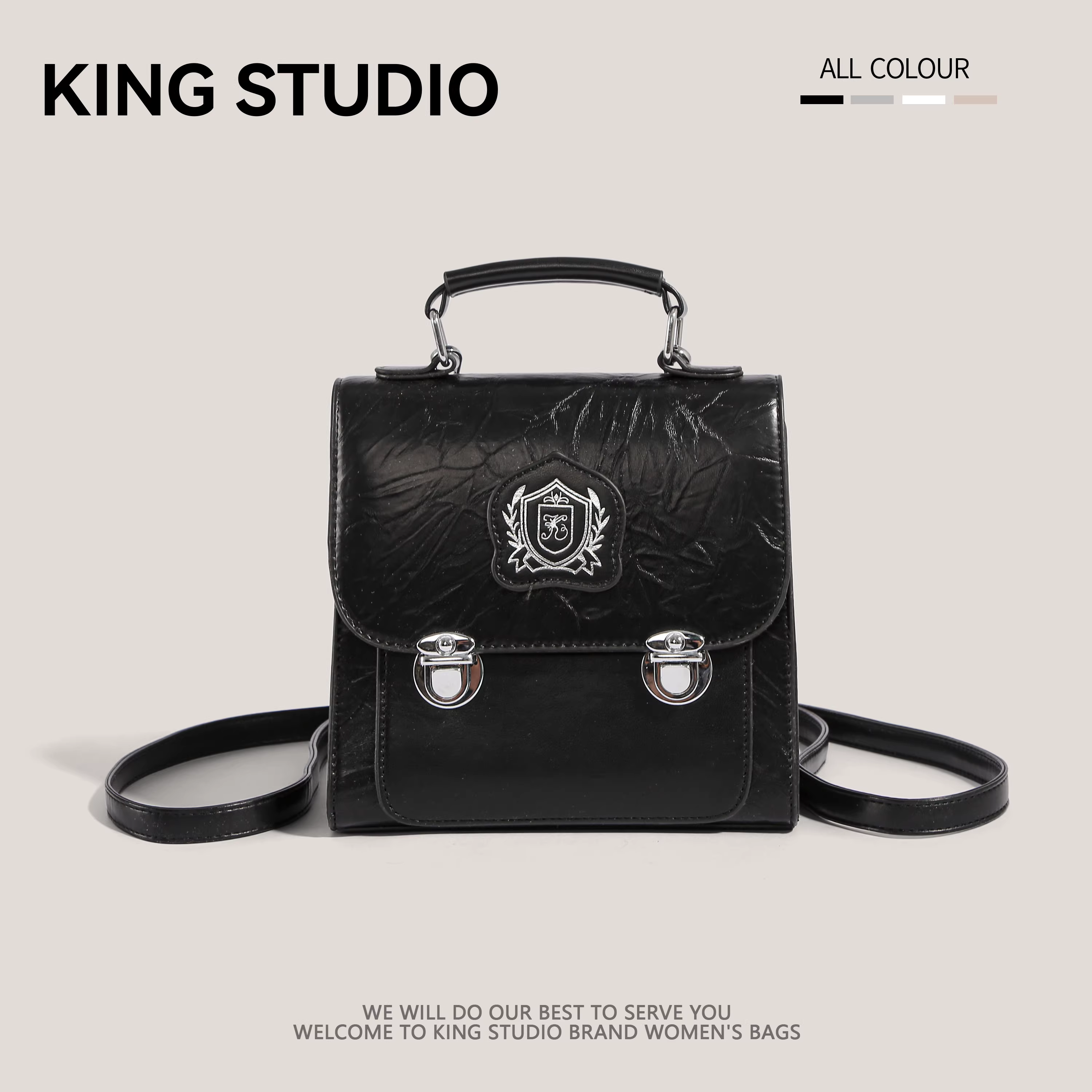 Ba lô thiết kế độc đáo dành cho nữ 2025, thời trang mới đa năng, balo học sinh JK cao cấp, phong cách đại học, dung tích lớn