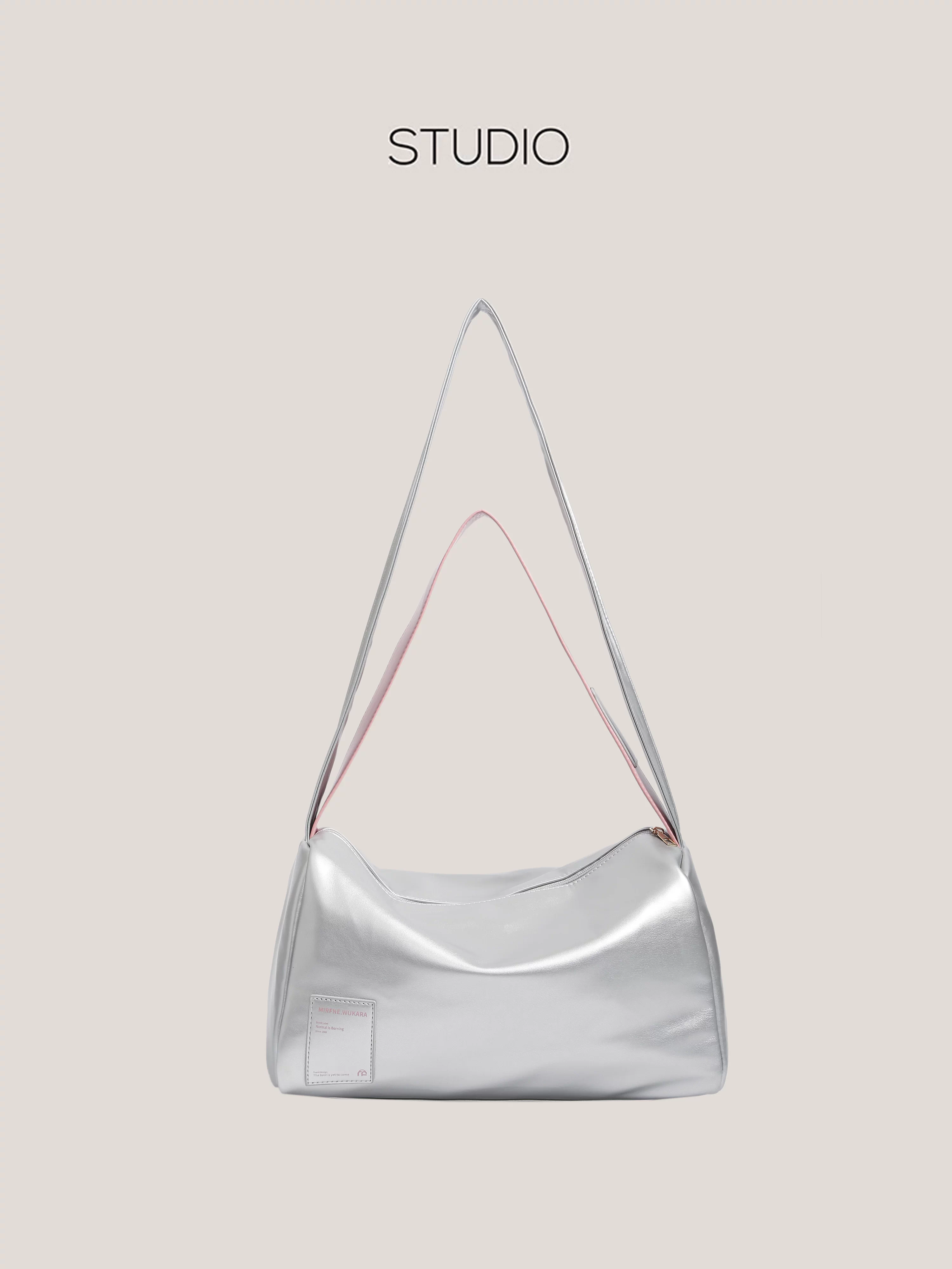 Túi đeo nách cỡ lớn DrinKing dành cho nữ, mẫu mới 2025, túi tote thời trang, túi đeo chéo học sinh, sinh viên