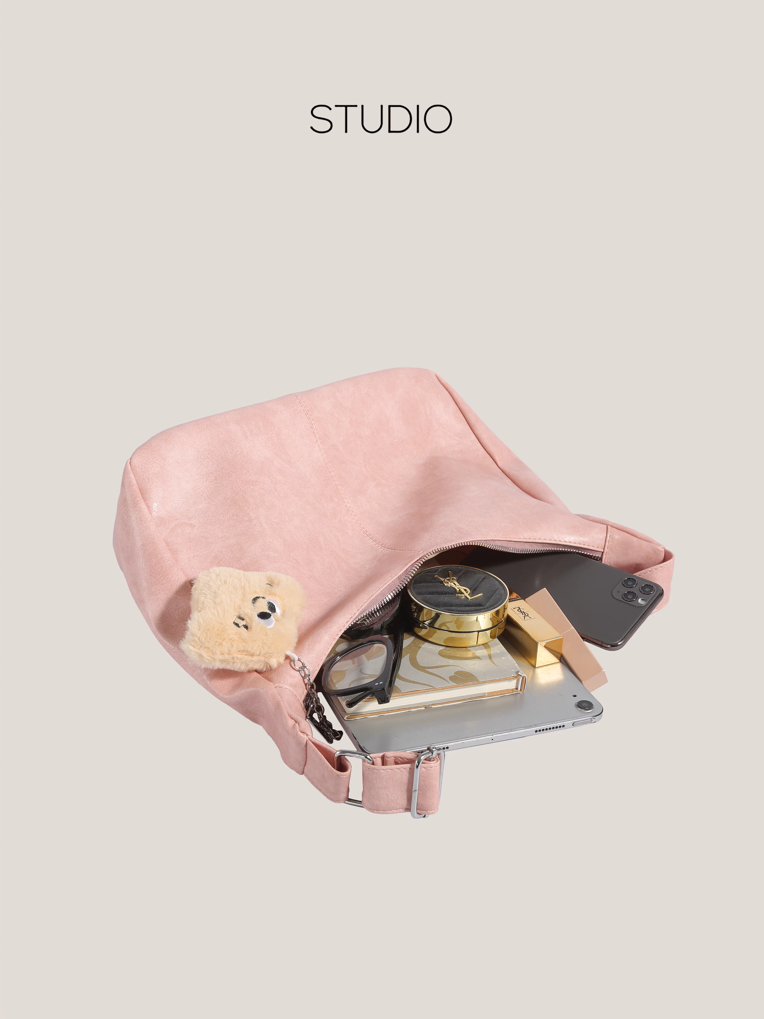 Túi xách nữ cỡ lớn 2025 mẫu mới hè chất lượng cao, đa năng, đeo vai, đeo chéo, kiểu bánh bao