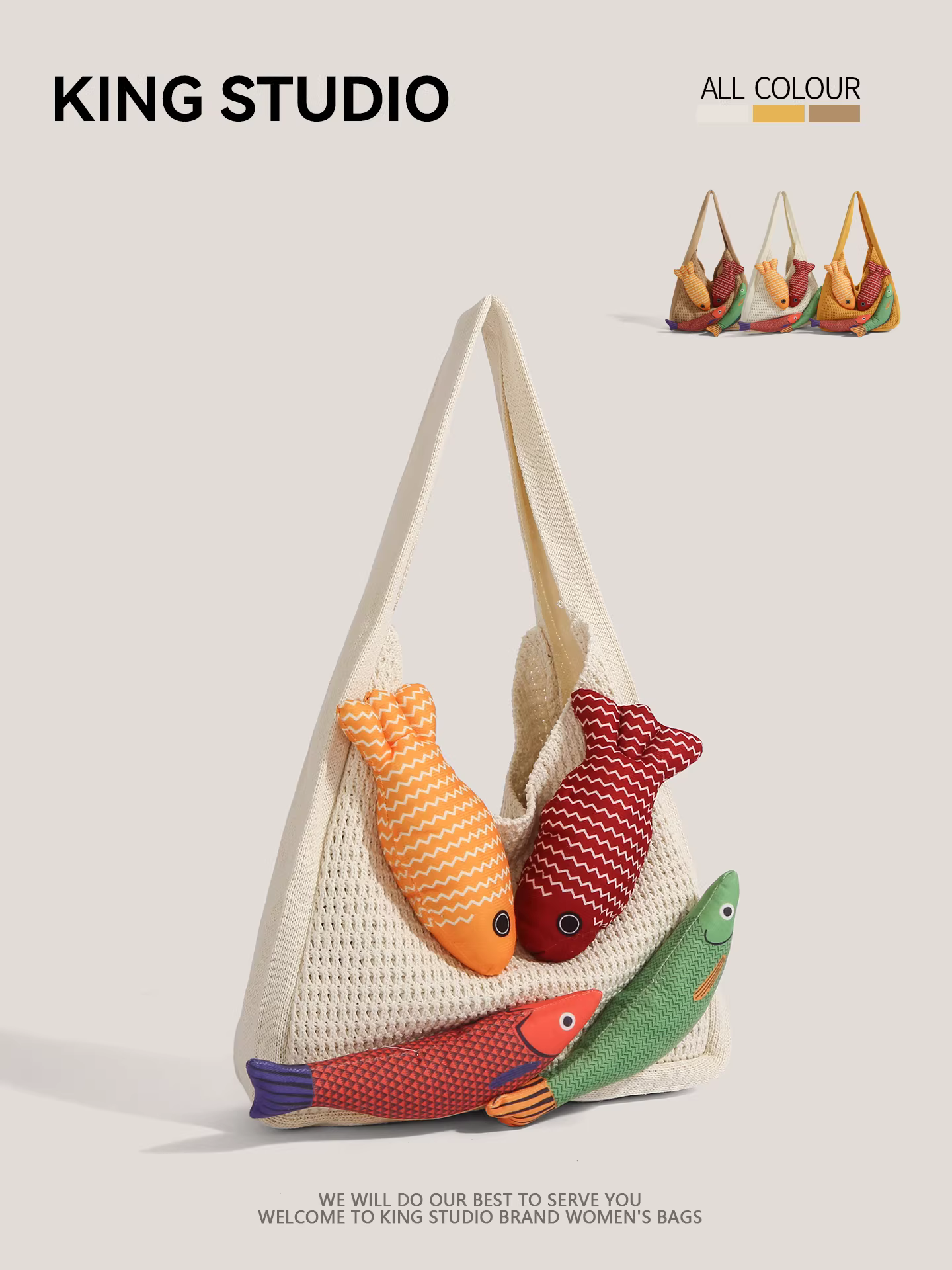 Túi đeo vai dệt kim cỡ lớn dành cho nữ, kiểu dáng mùa hè mới 2025, đa năng, thời trang, túi tote đi làm