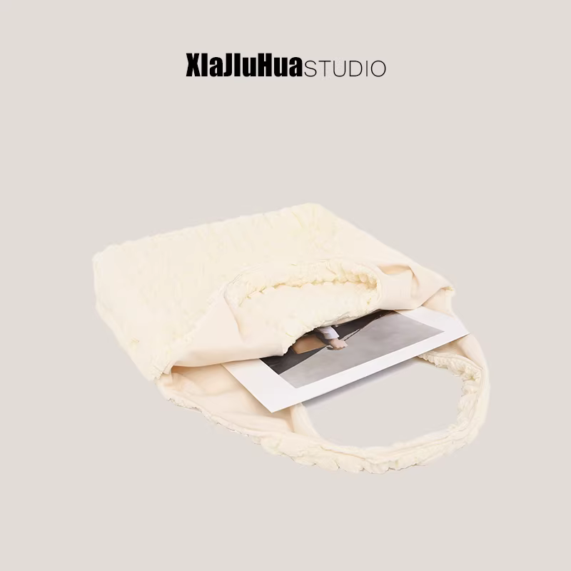 Túi xách DrinKing Puff Cloud dành cho nữ 2025 Mới Đơn giản Đa năng Dung tích lớn Túi tote đi làm