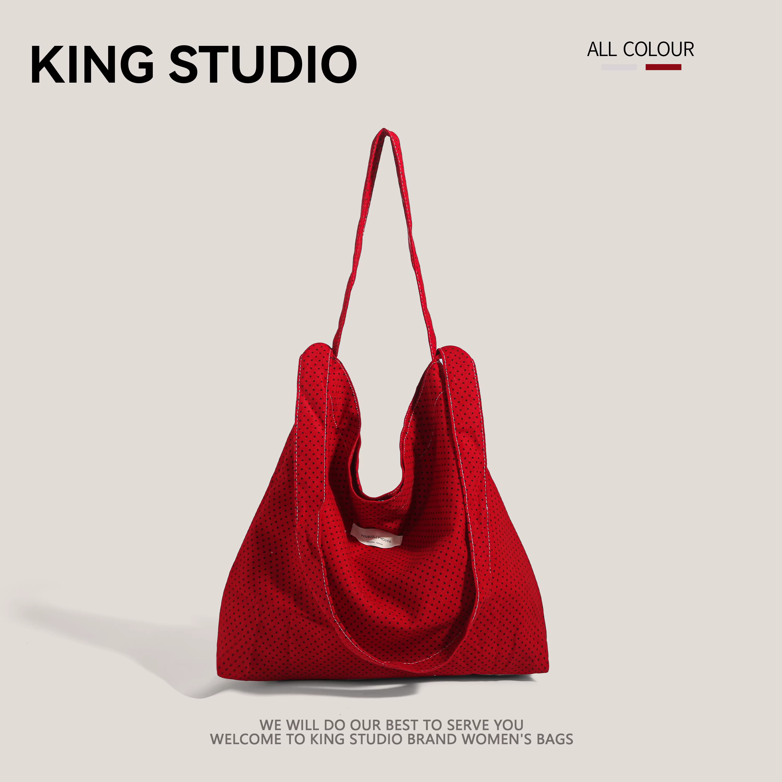 Túi vải bố cỡ lớn dành cho nữ, mẫu mới 2025, xu hướng hè Hàn Quốc, túi tote cá tính, đa năng, dùng đi chợ