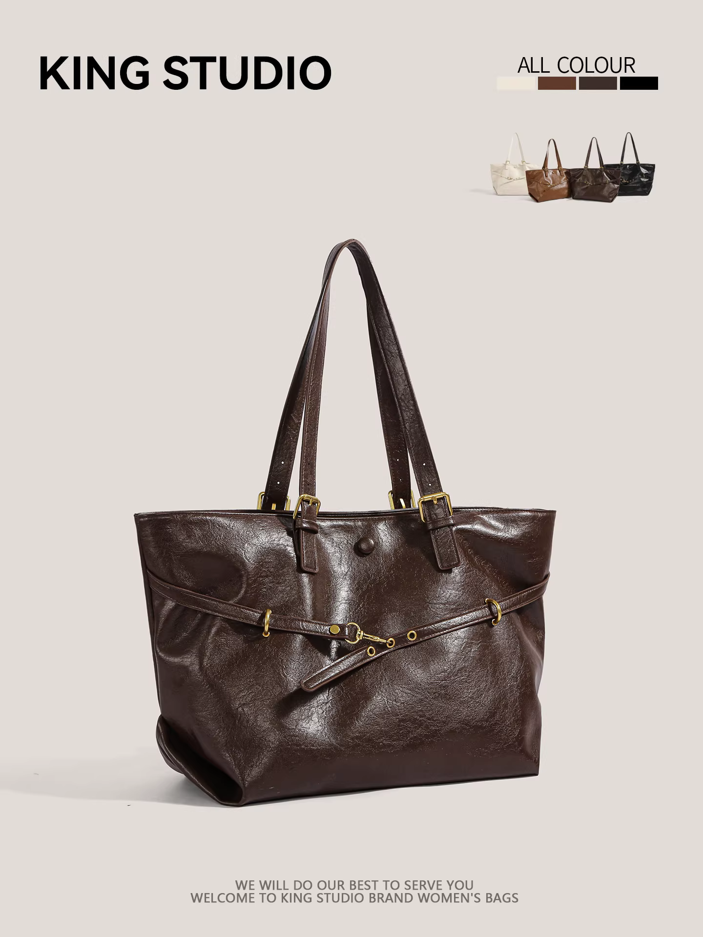 Túi đeo chéo Maillard retro dành cho nữ, mẫu mới thu đông 2025, cao cấp, dung tích lớn, phong cách thường ngày.