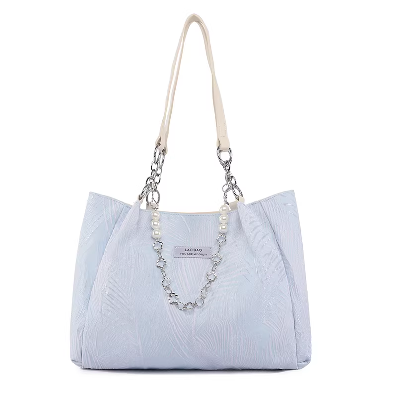 Túi vải jacquard DrinKing dành cho nữ 2025, túi đeo vai đa năng, kiểu dáng giản dị, dung tích lớn