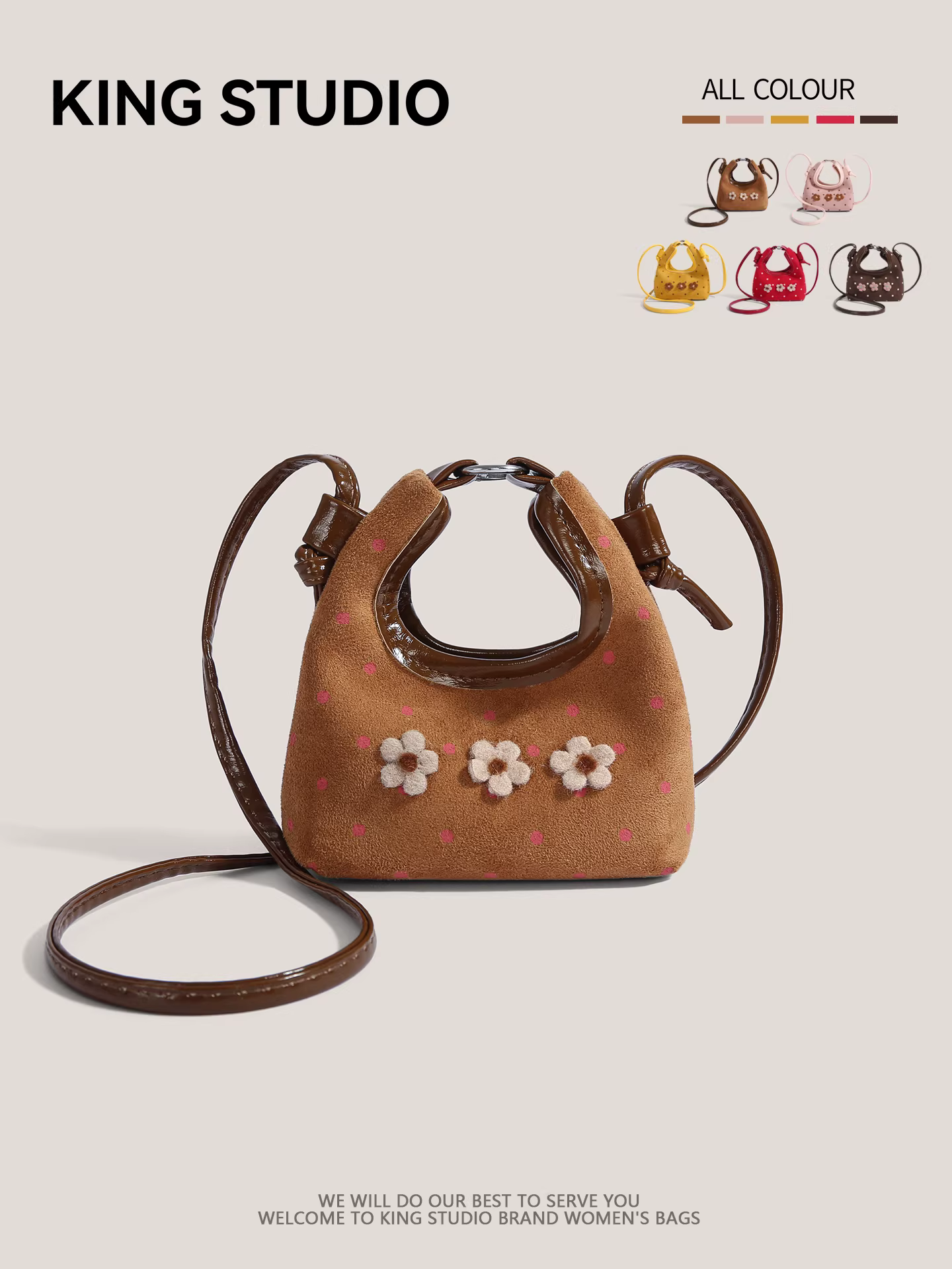 Túi bánh bao mini dễ thương dành cho nữ, mẫu mới thu đông 2025, phong cách retro đa năng, túi xách độc đáo, đựng son môi, tai nghe