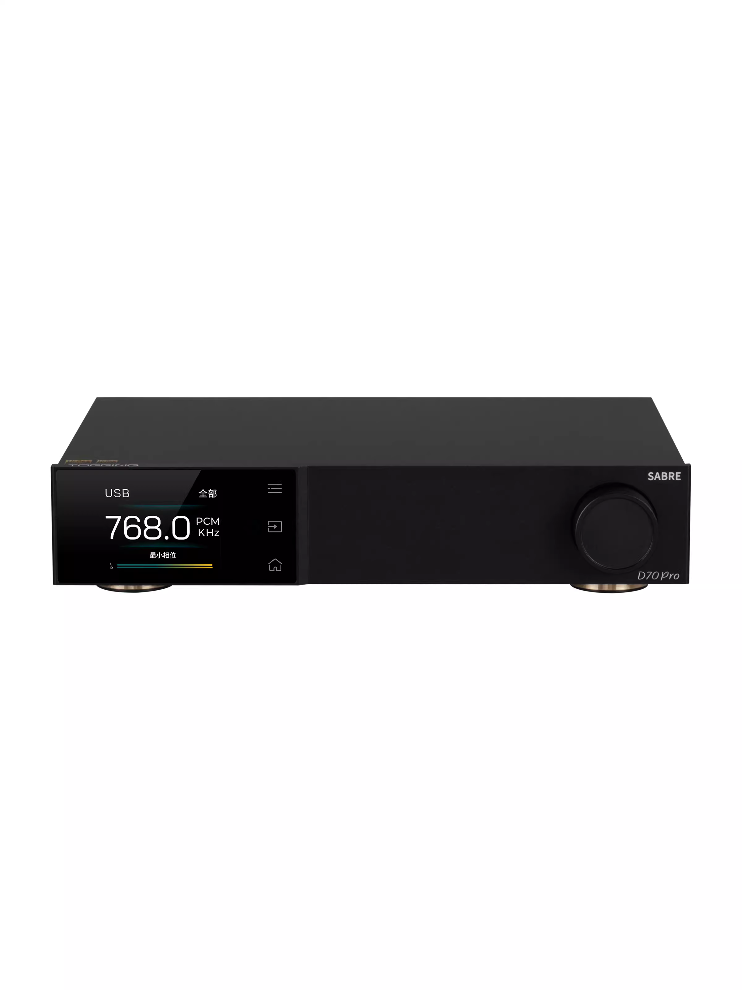 Bộ giải mã âm thanh audiophile TOPPING D70Pro SABRE mới, sử dụng chip ES9039SPRO, kết nối Bluetooth 5.1