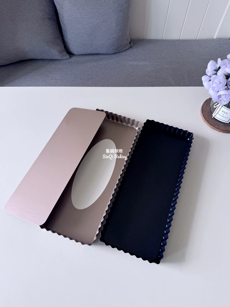 Xuất khẩu 14inch khay nướng bánh mì gợn sóng, khuôn nướng bánh táo, khuôn nướng bánh có đáy rời, khuôn bánh hoa cúc, chảo nướng bánh pizza chống dính